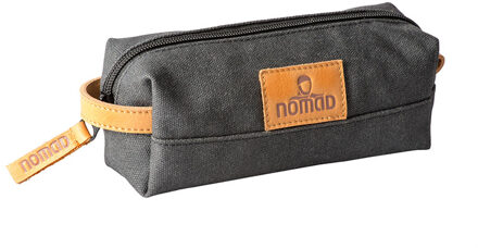 Pencil Pouch (waxed canvas) --Phantom