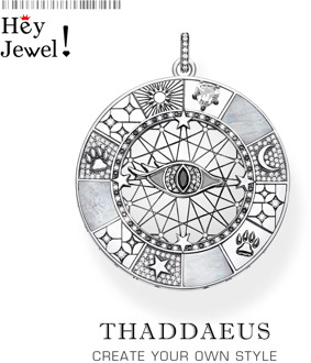 Pendant Amulet Mystical Symbols,2020 Fashion Jewelry Europe Trendy Optimism Accessorie 925 Sterling Silver Gift For Woman Men