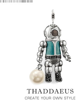 Pendant Aquanaut Diver Aliens,2019 Brand Fashion Jewelry Europe Bijoux 925 Sterling Silver Accessories Gift For Woman & Men