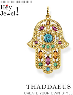 Pendant Hand of Fatima,2020 Summer Brand New Golden Jewelry Bohemia 925 Sterling Silver Accessories Protection Gift For Women