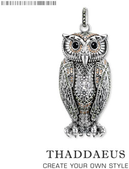 Pendant Owl,2019 Brand New Fashion Trendy Jewelry Europe Bijoux 925 Sterling Silver Accessories Cute Gift For Soul Woman