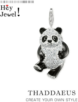 Pendant Panda CZ Pave,2019 Brand New Fashion Cute Jewelry Europe Bijoux Accessories 925 Sterling Silver Gift For Woman