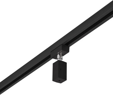 Pendeladapter - Hangadapter - Trion Dual - 2 Fase - Kunststof - Mat Zwart