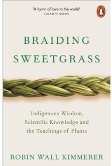 Penguin Braiding Sweetgrass