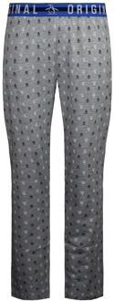 Penguin Heren Jersey Pyjamabroek - maat Grijs