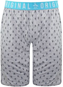 Penguin Lounge Heren Grijs Korte Broek