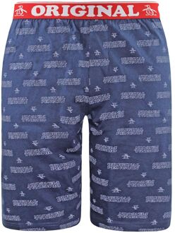 Penguin Lounge Heren Navy Retro Korte Broek