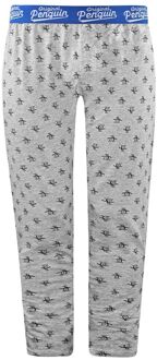 Penguin Lounge heren pyjama grijs - maat
