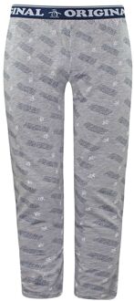 Penguin Lounge heren pyjama grijs - maat