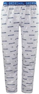 Penguin Lounge heren pyjama grijs