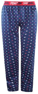 Penguin Lounge Jersey Heren Navy Pyjama Broek - M