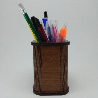 Pennen Stand Voor Kamp Clover Houten Pen Houder