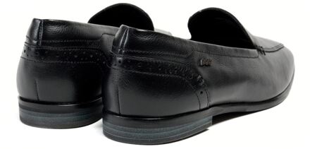 Penny Leren Dames Zwarte Instappers - EU 38.5 / UK 5.5