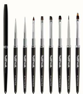 Penseel NailFreak Brush Set 8 st