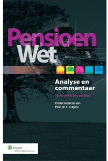 Pensioenwet Analyse & Commentaar - Boek Wolters Kluwer Nederland B.V. (9013116396)