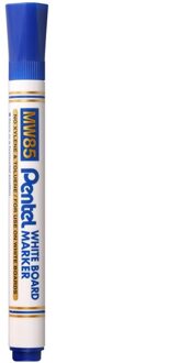 Pental Mw85 Whiteboard Pen Uitwisbare Niet-giftig Markering Pen Waterdichte Milieubescherming 4.2Mm Grote Capaciteit blauw