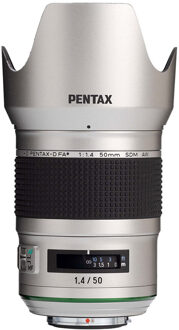 Pentax HD D-FA 50mm f/1.4 SDM AW Silver