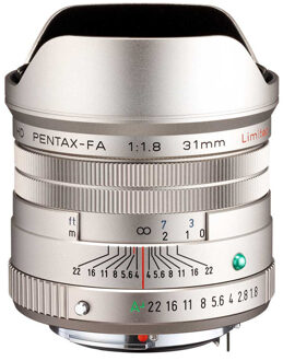 Pentax HD FA 31mm f/1.8 Limited Zilver