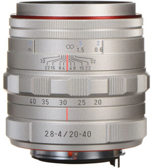 Pentax SMC-DA 20-40mm F2.8-4 HD ED Limited Zilver