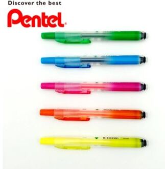 Pentel Druk de Markeerstift Markering graffiti groene pen SXS15