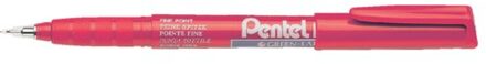 Pentel FINELINER PENTEL NMF50 0.4MM ROOD