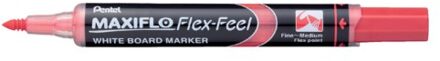 Pentel Flex-Feel MWL5SBF Rood Whiteboardmarker met flex tip