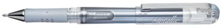 Pentel Gelschrijver Pentel K230M zilver 0.4mm