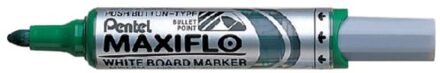 Pentel whiteboardmarker Maxiflo groen 12 stuks