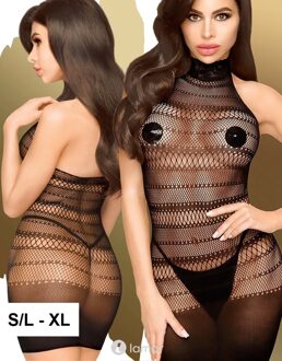 Penthouse Zwart netjurkje Epic Night - Maat: S/L