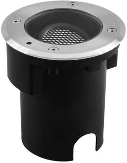 Pentola inbouwlamp met anti-verblinding, Ø 13,5 cm roestvrij staal