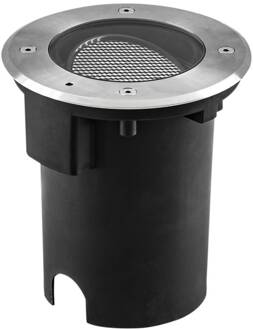 Pentola inbouwlamp met anti-verblinding, Ø 18 cm roestvrij staal