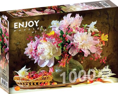 Peonies Beauty Puzzel (1000 stukjes)