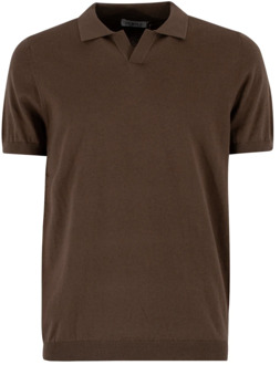 People Of Shibuya Stijlvolle T-shirts en Polos Collectie People of Shibuya , Brown , Heren - 2Xl,Xl,L,M