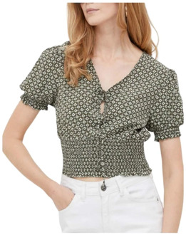 Pepe Jeans Blouses Pepe Jeans , Green , Dames - L,M