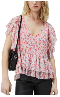 Pepe Jeans Blouses Pepe Jeans , Pink , Dames - S,Xs