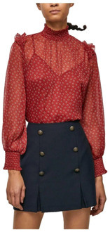 Pepe Jeans Blouses Pepe Jeans , Red , Dames - L,S,Xs