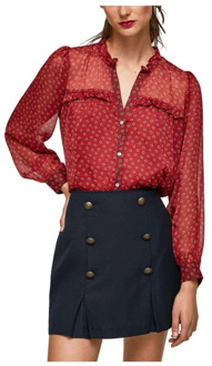 Pepe Jeans Blouses Pepe Jeans , Red , Dames - L,S
