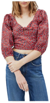 Pepe Jeans Blouses Pepe Jeans , Red , Dames - L