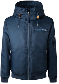 Pepe Jeans Bomber Jackets Pepe Jeans , Blue , Heren - M