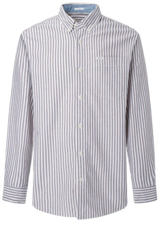 Pepe Jeans Casual Shirts Pepe Jeans , White , Heren - M