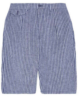 Pepe Jeans Deans Gestreepte Korte Broek Heren Blauw