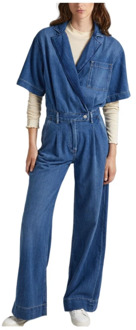 Pepe Jeans Jumpsuits Pepe Jeans , Blue , Dames - S,Xs