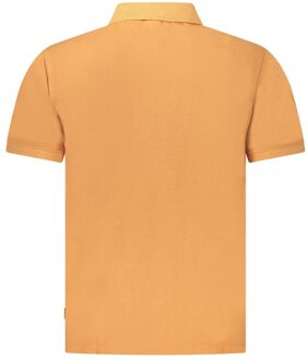 Pepe Jeans Korte Mouw Polo Shirt Oranje