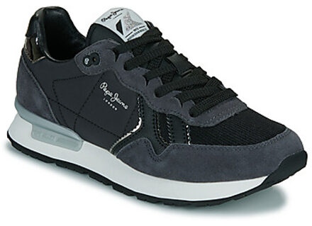 Pepe Jeans Lage Sneakers Pepe jeans BRIT MIRROR W" Zwart - 36,37,38,39,40,41