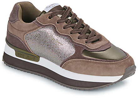 Pepe Jeans Lage Sneakers Pepe jeans RUSPER STARS" Bruin - 36,39,40,41