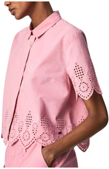 Pepe Jeans Laura -shirt Pepe Jeans , Pink , Dames - XS