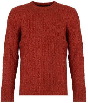 Pepe Jeans Round-neck Knitwear Pepe Jeans , Red , Heren - XL