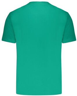 Pepe Jeans Script Logo T-shirt Donkergroen