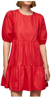 Pepe Jeans Short Dresses Pepe Jeans , Red , Dames - L,S,Xs