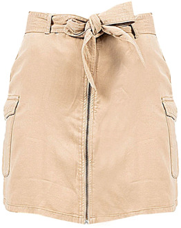 Pepe Jeans Short Skirts Pepe Jeans , Beige , Dames - L,M,Xs